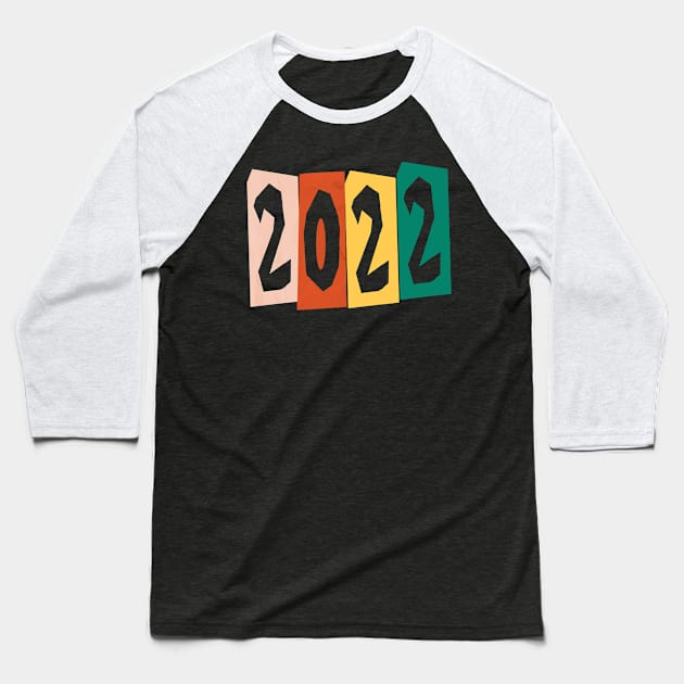 2022 Beautiful Letters Baseball T-Shirt by TeeZona